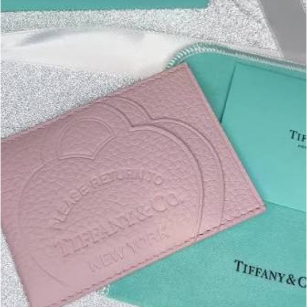 Tiffany & Co. Blush Pink Card Holder